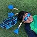 BABOOM BABOOM Kids Gardening Sets Includes Child Friendly Garden Kit for Kids - Rake, Tote Bag, Watering Can, Shovel and Trowel - Pink Kids Garden Tools or Blue Kids Gardening Set