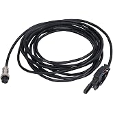 LiebeWH Premium Torch Micro Switch Trigger with Wire Line Aviation Plug Fitting for TIG 4.3Meter 14.11ft Length - Superior Quality ABS Material - Perfect Welding Accessory for TIG and