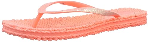Ilse Jacobsen Damen Glitzer Flip Flop CHEERFUL01 Misty Rose Damen Zehentrenner