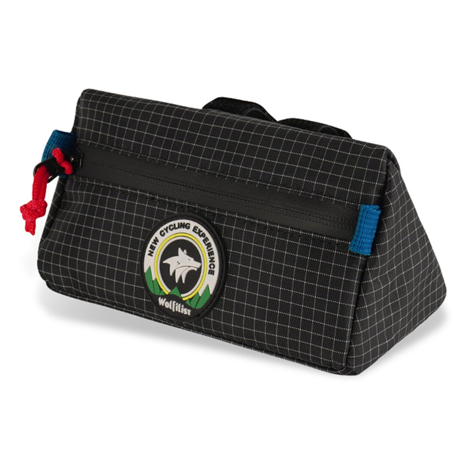 WLDOCA Scooter Basket for Kids Colorful Front Handlebar Bag Waterproof Triangle Bike Bag With Built-In Key Fob for Boys Girls MTB Road, E, 1