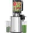 Masticating Juicer Machines, 5.3" Inch Feeding Chute Supports Whole Fruits and Vegetables，350W Slow Cold Press Juicer，Easy to Clean