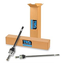TRQ Front CV Joint Axle Shaft Pair Set Compatible