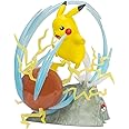 Pokemon Pikachu Deluxe Collector Statue Figure - Light FX - Collector Statue Pikachu - Authentic Details Collectibles for Fans Everywhere