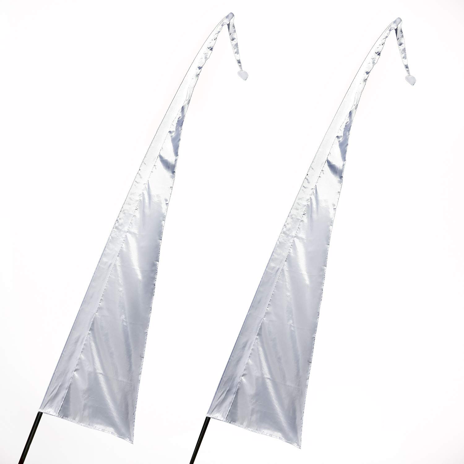 Pink Pineapple Festival Flag 5 Metres Long – No Pole – Bright Coloured Flag, Parachute Silk Festival Flags, Carnival, Camping, Tent Finder Flag Pennant (White)