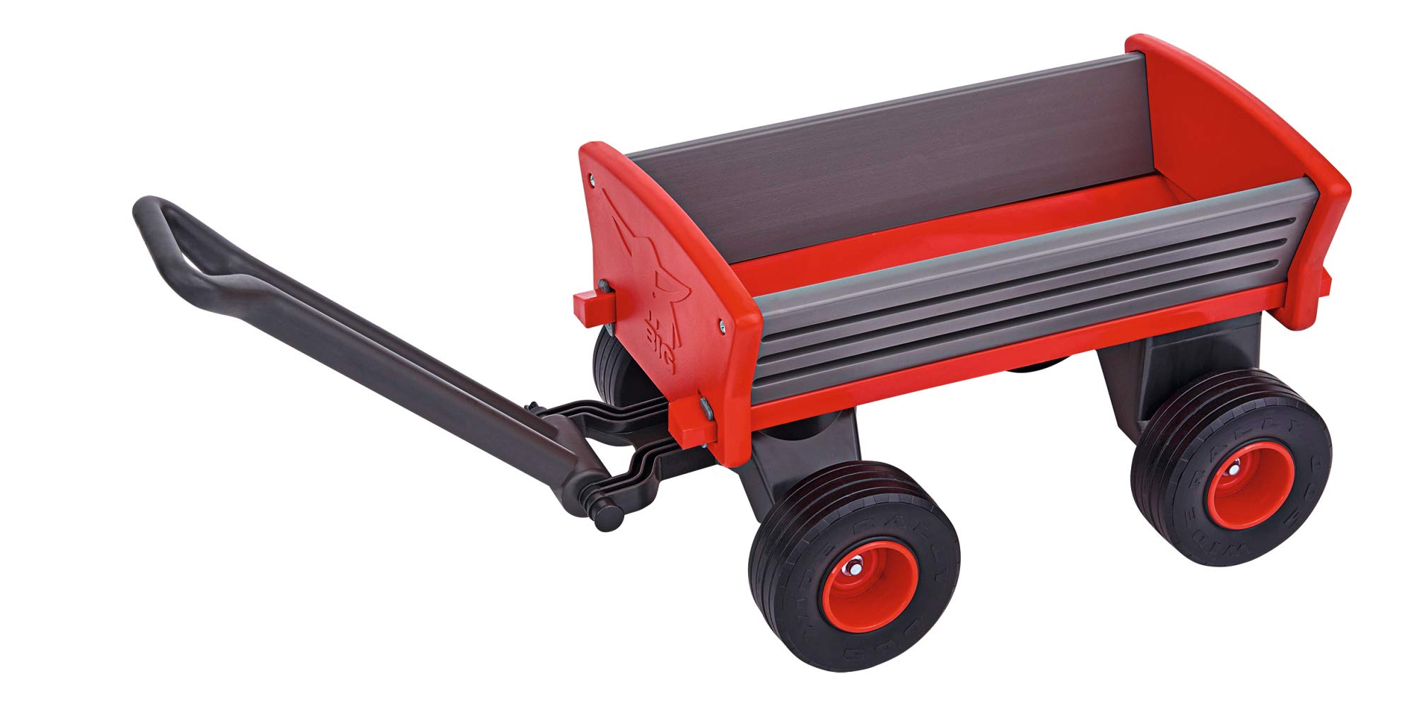 Big Spielwarenfabrik 800056602 - Big Peppy Handcart, from 3 Years, Transport Trolley, Large Loading Area