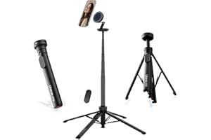 ULANZI MT85 Magnetic Phone Stand with Automatic Opening Selfie Stick 150CM Four-Leg Tripod Bluetooth Remote Control Compatibl