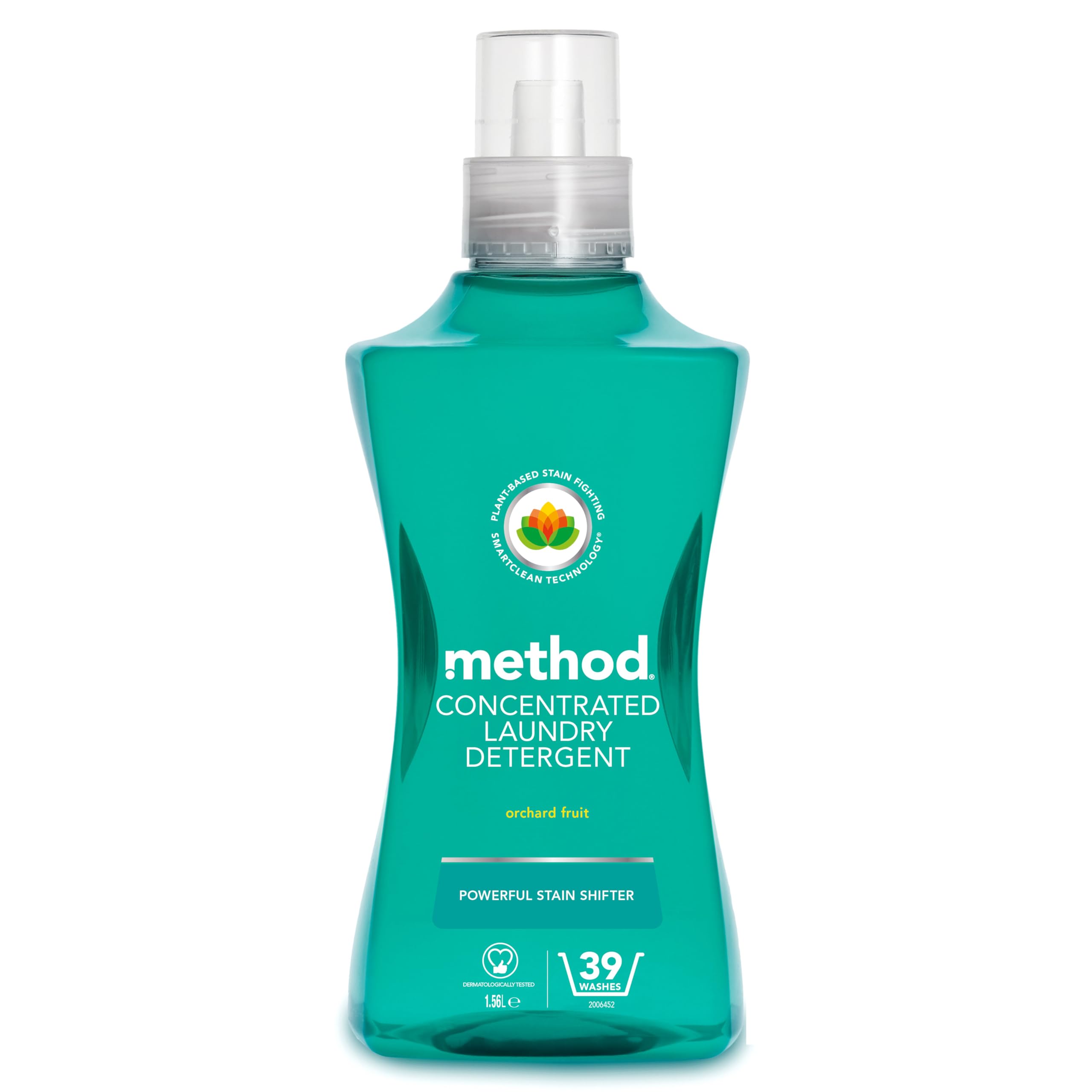 Method Concentrated Laundry Detergent, Orchard Fruit, 39 Washes