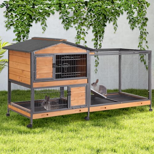 GUTINNEEN 2-Story Rabbit Hutch