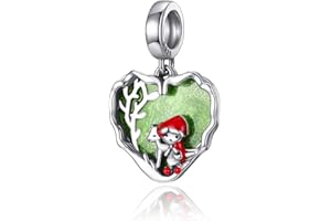 Tedit Charms Beads 925 Sterling Silver for Pandora Bracelet, Dangle Pendant Charms for Necklace and Bracelet Jewelry Gifts fo