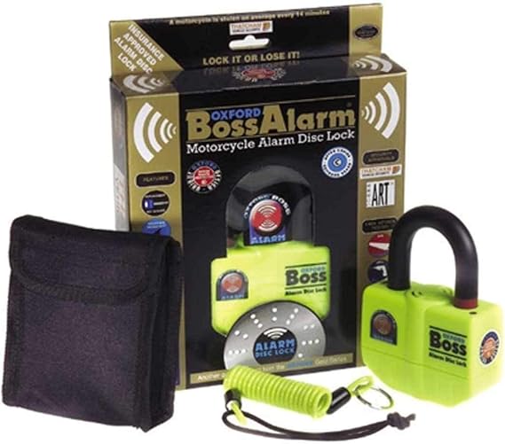 oxford boss alarm disc lock with free chain