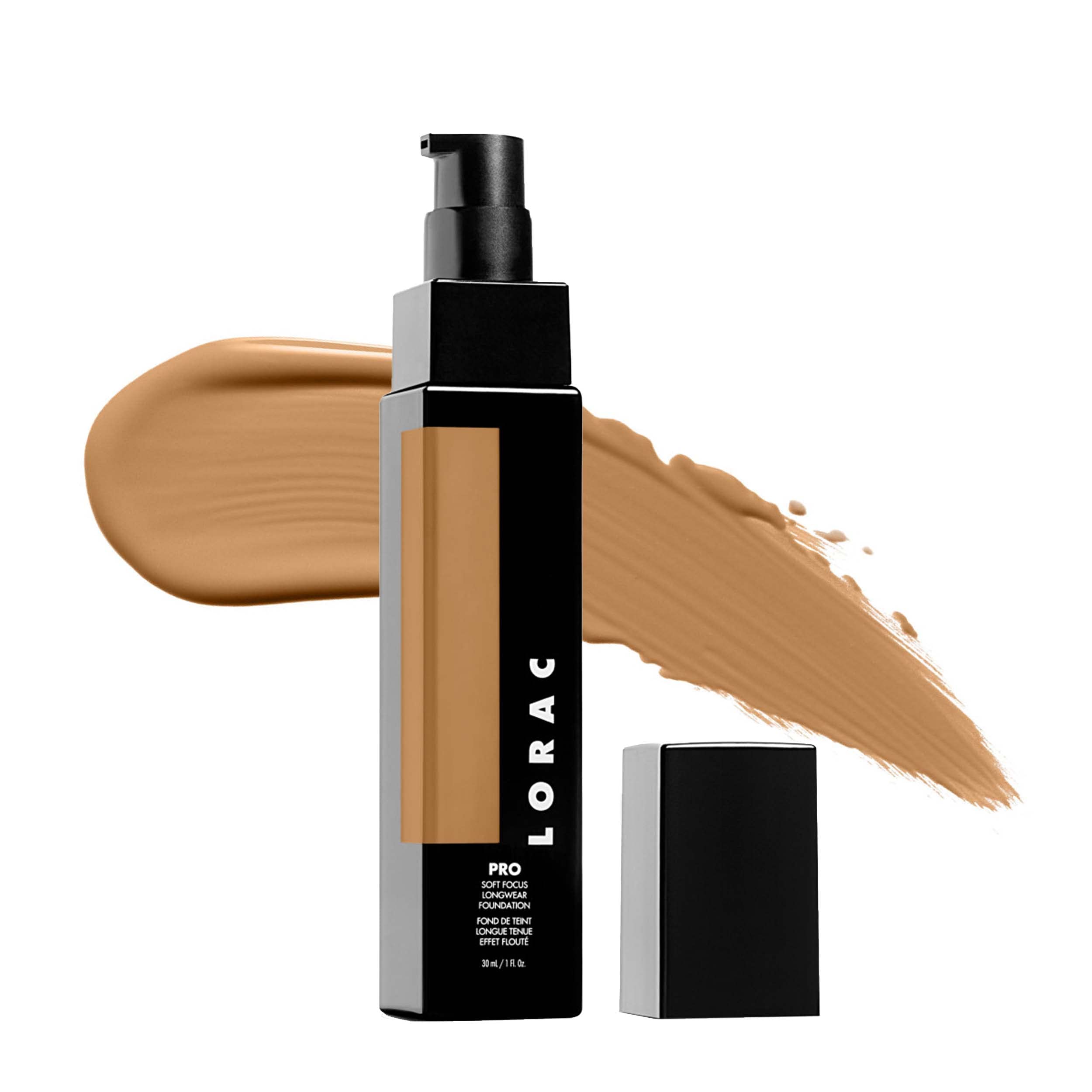 LORAC PRO Soft Focus Longwear Foundation, Shade 11 | Full Coverage | Lightweight | Water-Resistant | Oil-Free