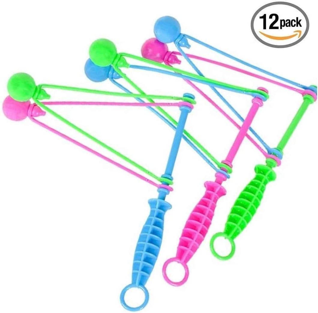 Bundle Pack - 12 Large 7" Hand Clappers + 12 Large 8" Neon Clackers - Perfect Noisemakers for Parties, Sporting Events, Graduation Celebrations, Birthday Surprise Party or any other Noise Requiring Occasion!: Toys & Games