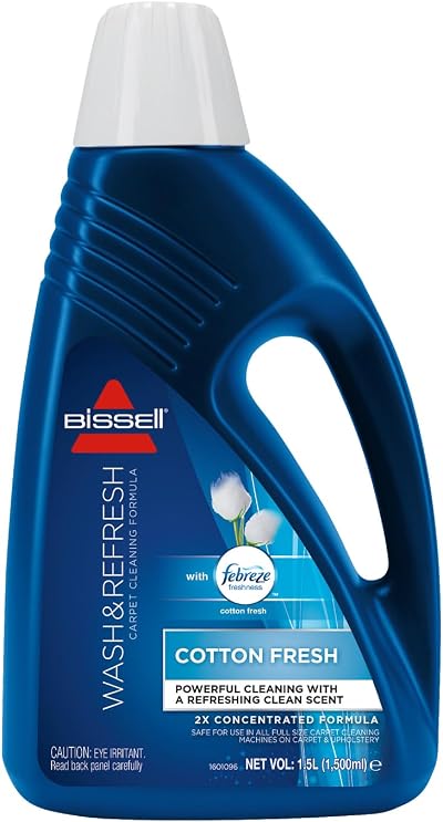 BISSELL Wash & Refresh Febreze Cotton Fresh Carpet Cleaner 1.5 L 1079E