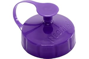 DPEI XUAN NeoConnect ENFit Transfer Lid - 10 Pack - Purple, Plastic, Snap Closure - Fits 40.5mm Openings