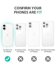 iMangoo for iPhone 16 Case Sparkly Pretty Cute