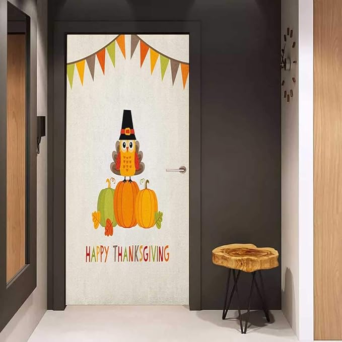 Amazon Com Onefzc Sticker For Door Decoration Turkey Little Bird