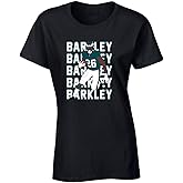 Black Philadelphia Saquon Barkley Text Pic Womens T-Shirt