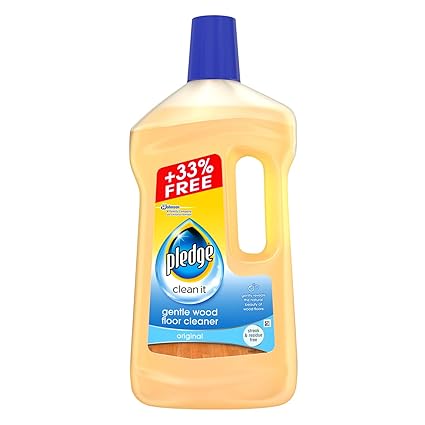 Pledge Wood Floor Cleaner 1000ml Amazon In Health Personal Care