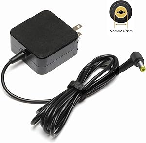 65W AC Laptop Adapter Charger for Acer Aspire V7 A114 A315 A515 F15 F5 M3 M5 E15 ES1 E1 E3 E5 V3 V5 V5-122P V5-571 V5-571P V5-561 V5-561P G236HL S240HL S220HQL Power Supply 19V 3.42A