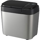 Panasonic Bread Machine, Automatic Bread Maker with 20 Presets and Advanced Temperature Sensor for Bread, Cake, and Pizza, Gluten Free Baking, Raisin Nut Dispenser - SD-R2550