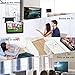 TV Antenna, Indoor Digital HDTV Antenna Amplified Signal Booster 50 Mile Range 4K HD VHF UHF Freeview for Life Local Channels Broadcast for All Types of Home Smart Television