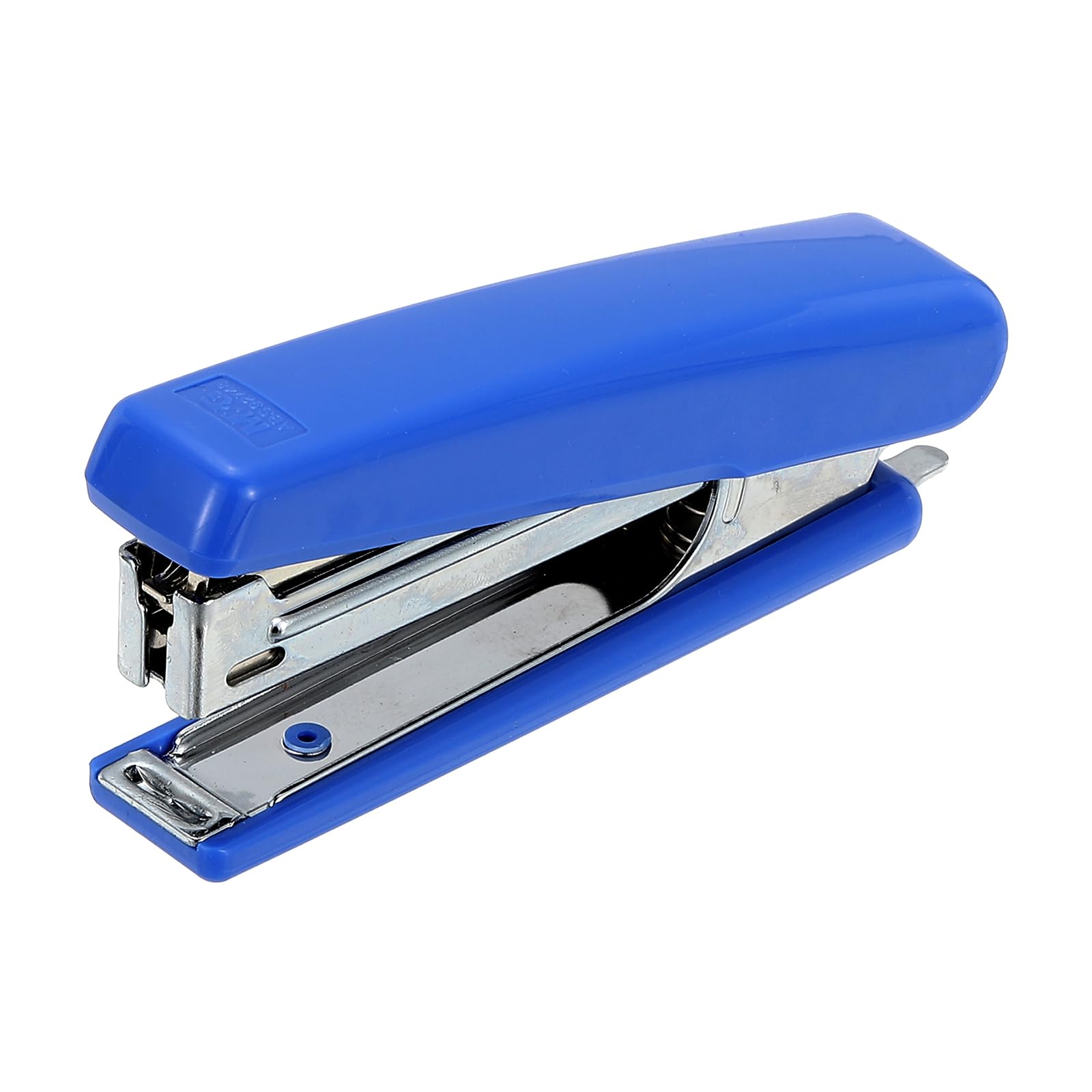 PATIKIL M&G Desktop Stapler, 15 Sheet Capacity Office Stapler Staple Removal Design Stapler Portable Effortless Staplers for Classroom Office Supplies, Blue
