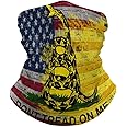 BDUN Dont Tread On Me American Flag Neck Gaiter Mask Cooling Summer Face Cover Scarf Breathable Bandana Seamless Balaclavas Headband for Dust Outdoors Fishing Sports Running