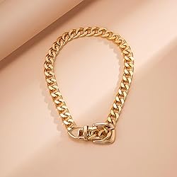 Your Always Charm Chunky Gold Necklace for Women