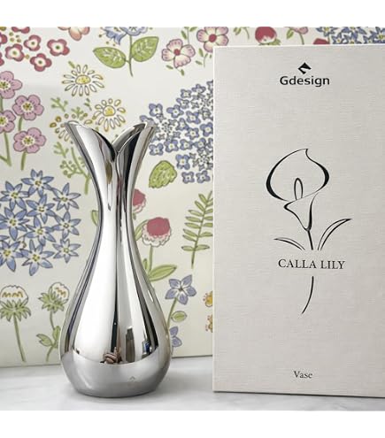 Amazon.com: Georg Jensen Bloom Botanica Vase in Stainless Steel