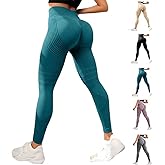 Kuqcco Cellulite Leggings, Anti Cellulite Leggings, High Waisted Butt Lifting Tummy Training for Gym Workout