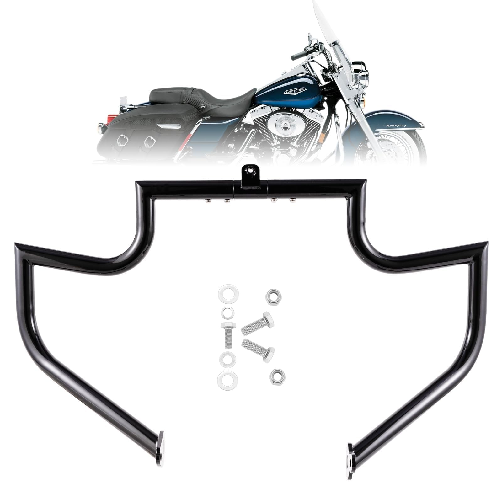 Kinglemc Crash Bar Engine Guard Highway Bar for