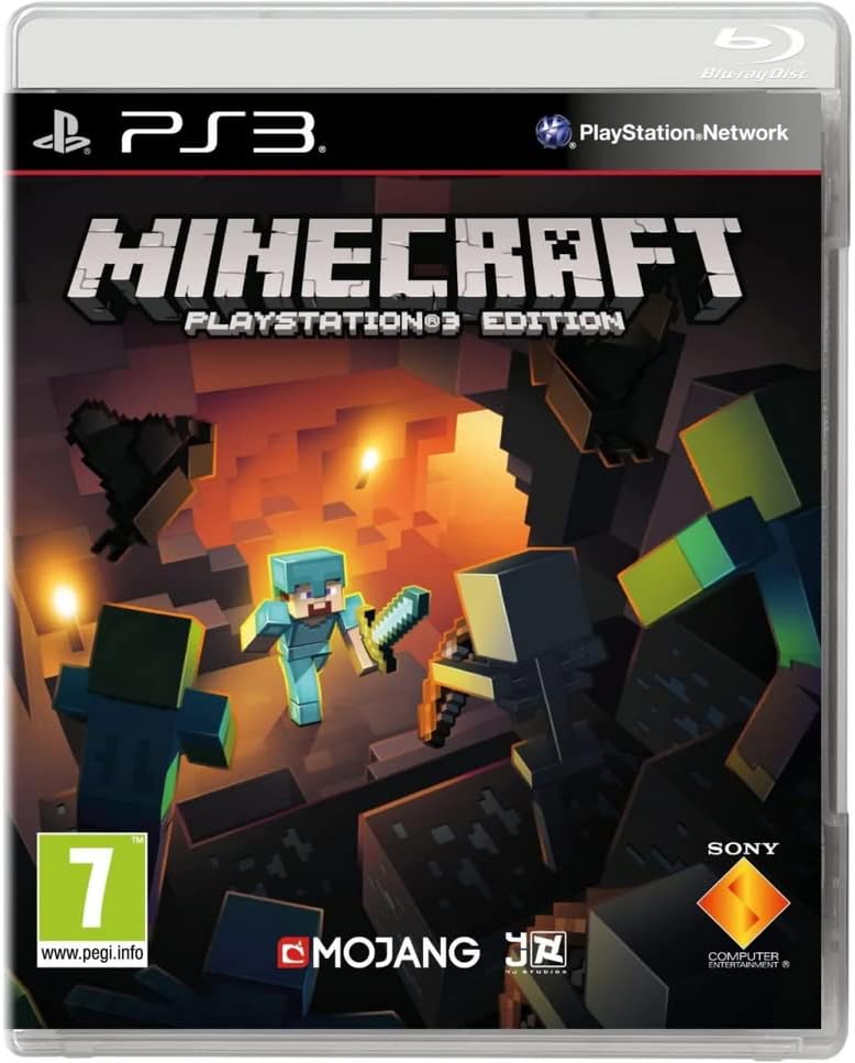 PS3   本体(マインクラフト、BF、distny) Amazon.com: Third Party - Minecraft Occasion [ PS3