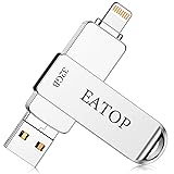 EATOP USB3.0 Flash Drive 32GB Phone Memory Stick