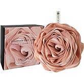 Lifesiddle Loofah-Bath-Sponge-Extra Large-75g, Shower Body Wash for Women, Soft Mesh Color Puff, Stylish Gift Box, Cleansing Body Scrubber for Women: Skin Soothing Exfoliation