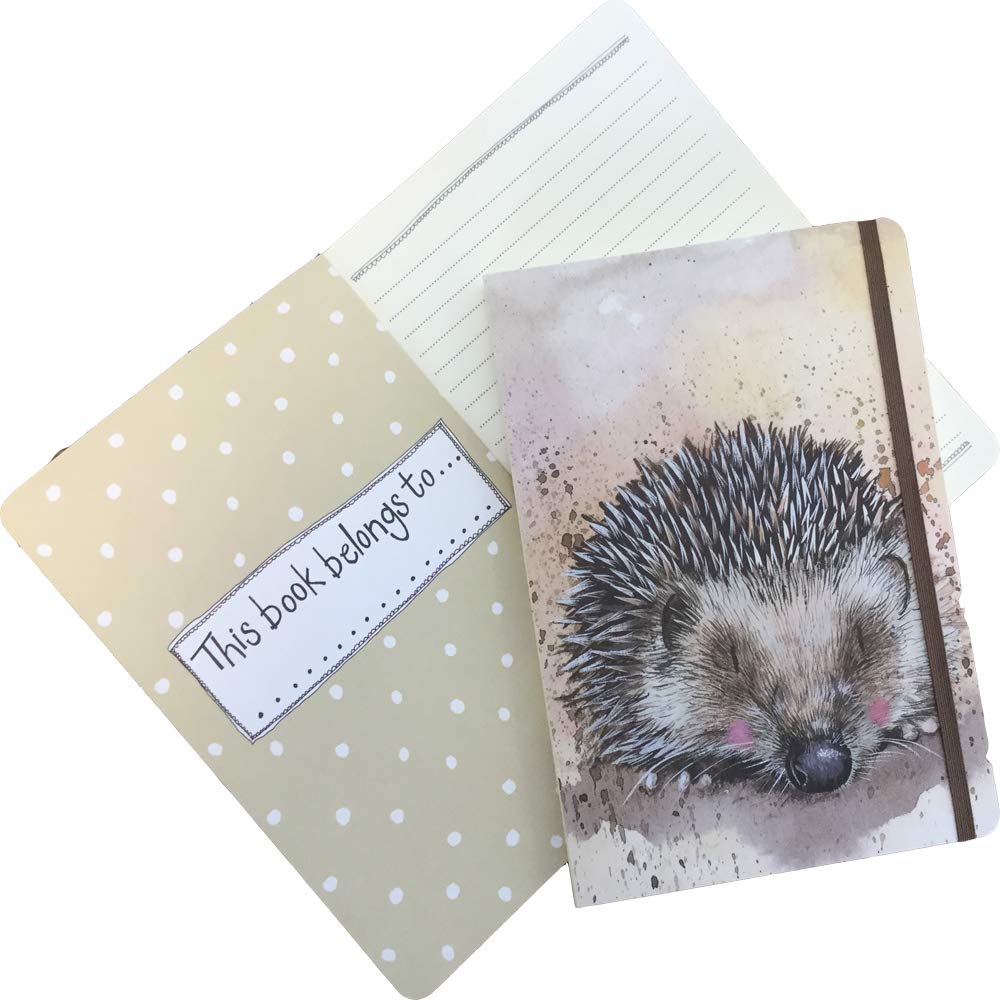 ALEX CLARK Harriett The Hedgehog Large Chunky Notebook