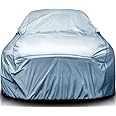 iCarCover 18-Layers Custom-Fit All Weather Waterproof Automobiles Indoor Outdoor Snow Rain Dust Hail Protection Full Auto Veh