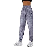 Bona Fide Womens High Waisted Joggers – Sweatpants for Workout and Yoga – Comfortable Women Baggy Pants with Pockets