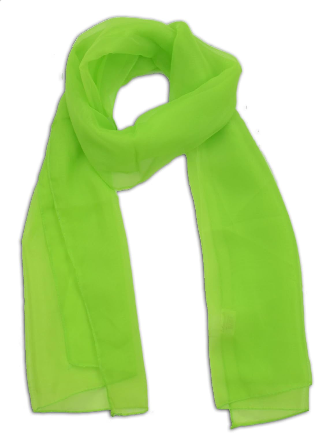 LJL Design Chiffon Scarf Oblong (Lime) at  Women’s Clothing store: Fashion Scarves