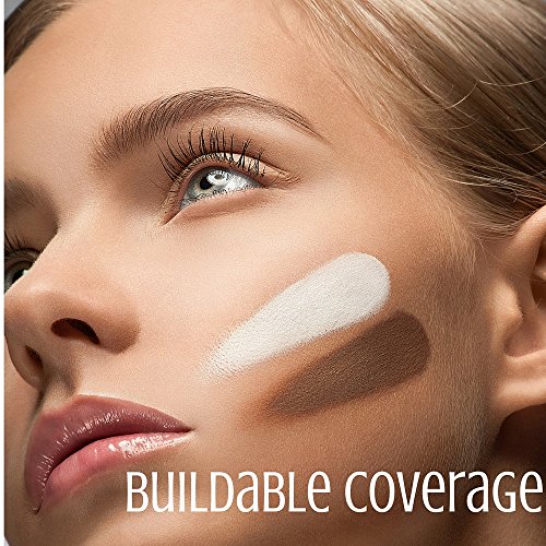 Pro Contour Makeup Sponge Blender: Black Foundation Sponge 1 pc - Latex Free Makeup Sponges for Stippling Foundation, Highlighting, Contouring with Liquid, Creams, Powder Cosmetics