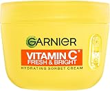 Garnier Vitamin C Fresh & Bright Hydrating Sorbet Cream 85ml 4% Niacinamide view 1