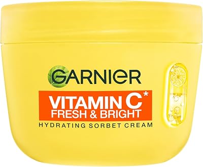 Garnier Vitamin C Fresh & Bright Hydrating Sorbet Cream 85ml 4% Niacinamide