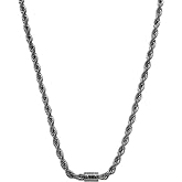 Armani Exchange A|X Men's Stainless Steel and Black Dog Tag Necklace (Model: AXG0069040)