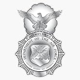 LAD Studio Air Force Security Forces Defender Badge Military Window Bumper Sticker Decal 5""