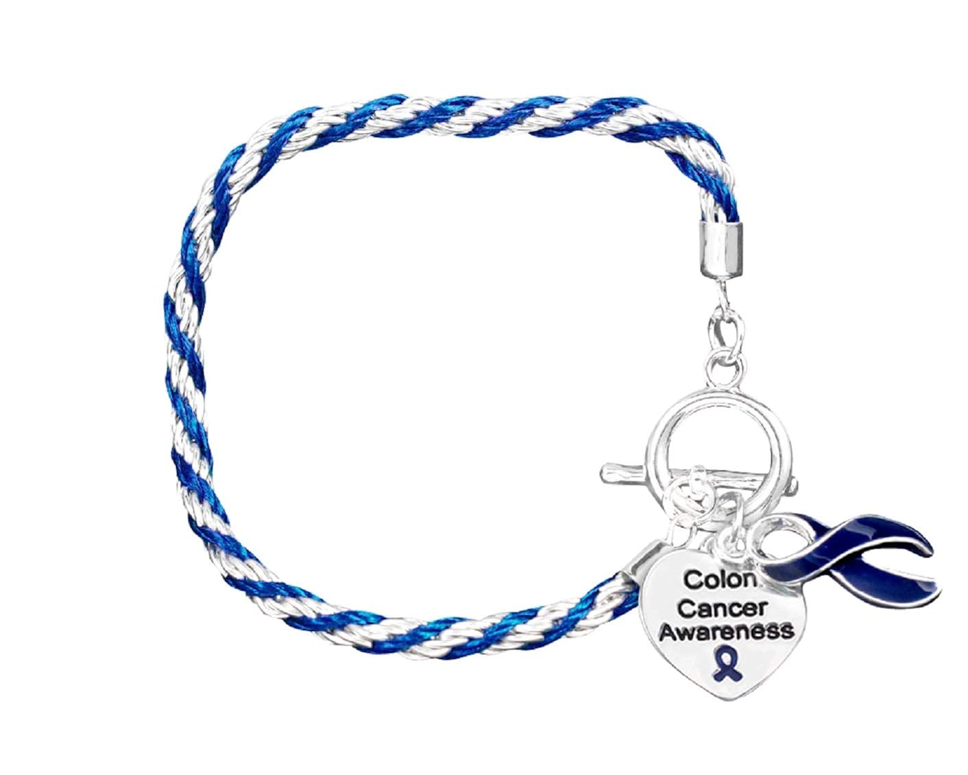 Buy Fundraising For A Cause Colon Cancer Awareness Charm Bracelet