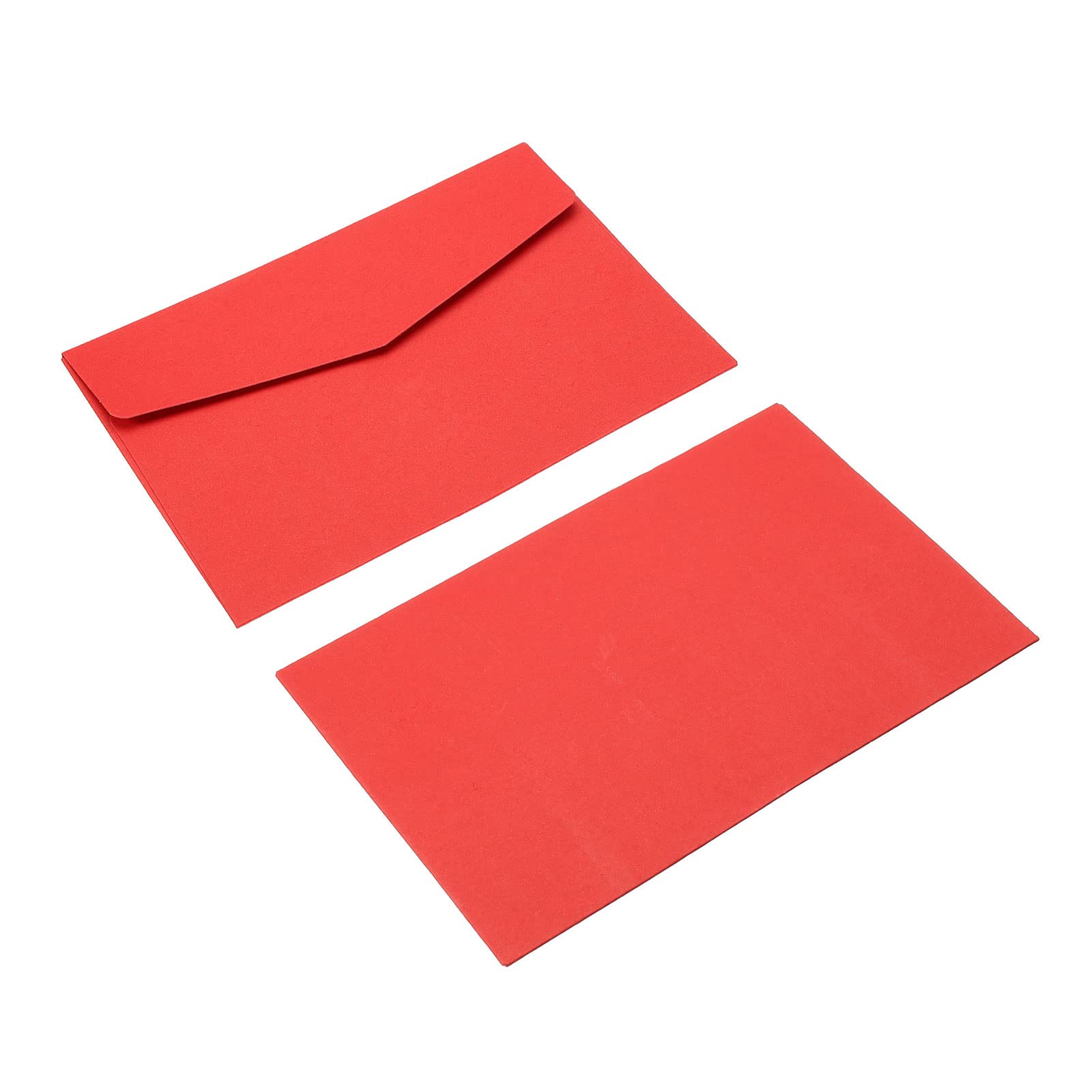 YOKIVE 25 Pack Gift Card Envelopes, Business Greeting Cards Invitations Envelope, Great for Wedding Party(Red)
