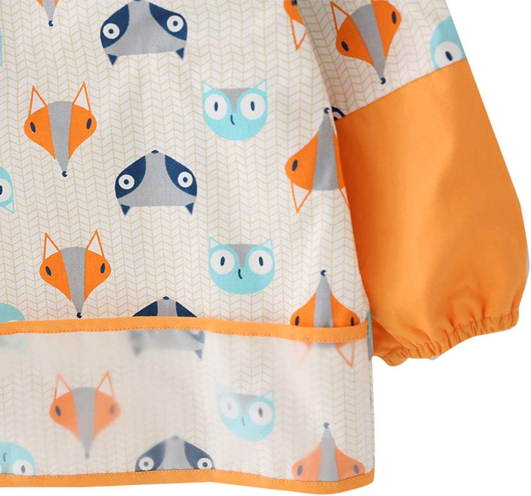 Happy Cherry Enfant Tablier Bebe Repas Impermeable Blouse De Peinture Maternelle Ecole Manches Longues Bavoir Bebe Fille Garcon 1 2 Ans Bleu Avion Blouses Et Tabliers Jeux Et Jouets