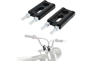 IUVWISN Handlebar Risers 7/8" 22mm Handle Bar Clamps CNC Universal for BT200X CT200 SSR125 MX650 MX350 CRF XR XR Apollo RFZ 5