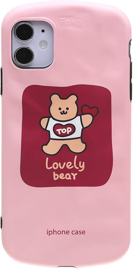 Amazon Co Jp Iphone12 ケース 韓国 くま クマ カラフル ポップ かわいい クリア 透明 個性的 面白い おもしろ クリア ケース 可愛い お洒落 カバー Iphone Se2 7 X Xr 11 11pro 12mini 12promax Iphone11 ピンク 家電 カメラ
