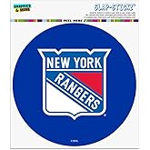 New York Rangers Logo Automotive Car Window Locker Circle Bumper Sticker