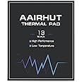 Aairhut Thermal Pad 13W/mK, 120x120x1mm Silicone Cooling Pad GPU CPU Non Conductive Heat Resistance Extreme Odyssey Cover with Dual Self-Adhesive Films for PC Laptop Heatsink/GPU/CPU/LED